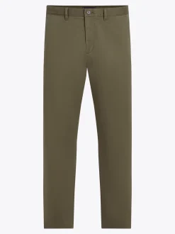 Spodnie*Tommy Hilfiger Chinosy Harlem Ze Zwężanymi Nogawkami ARMY GREEN