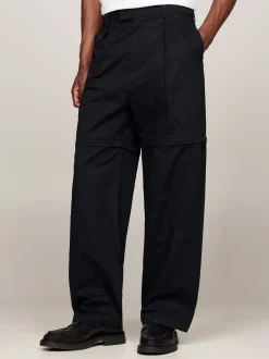 Spodnie*Tommy Hilfiger Chinosy Tommy X Mercedes F1 X CR BLACK