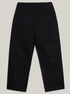 Spodnie*Tommy Hilfiger Chinosy Tommy X Mercedes F1 X CR BLACK