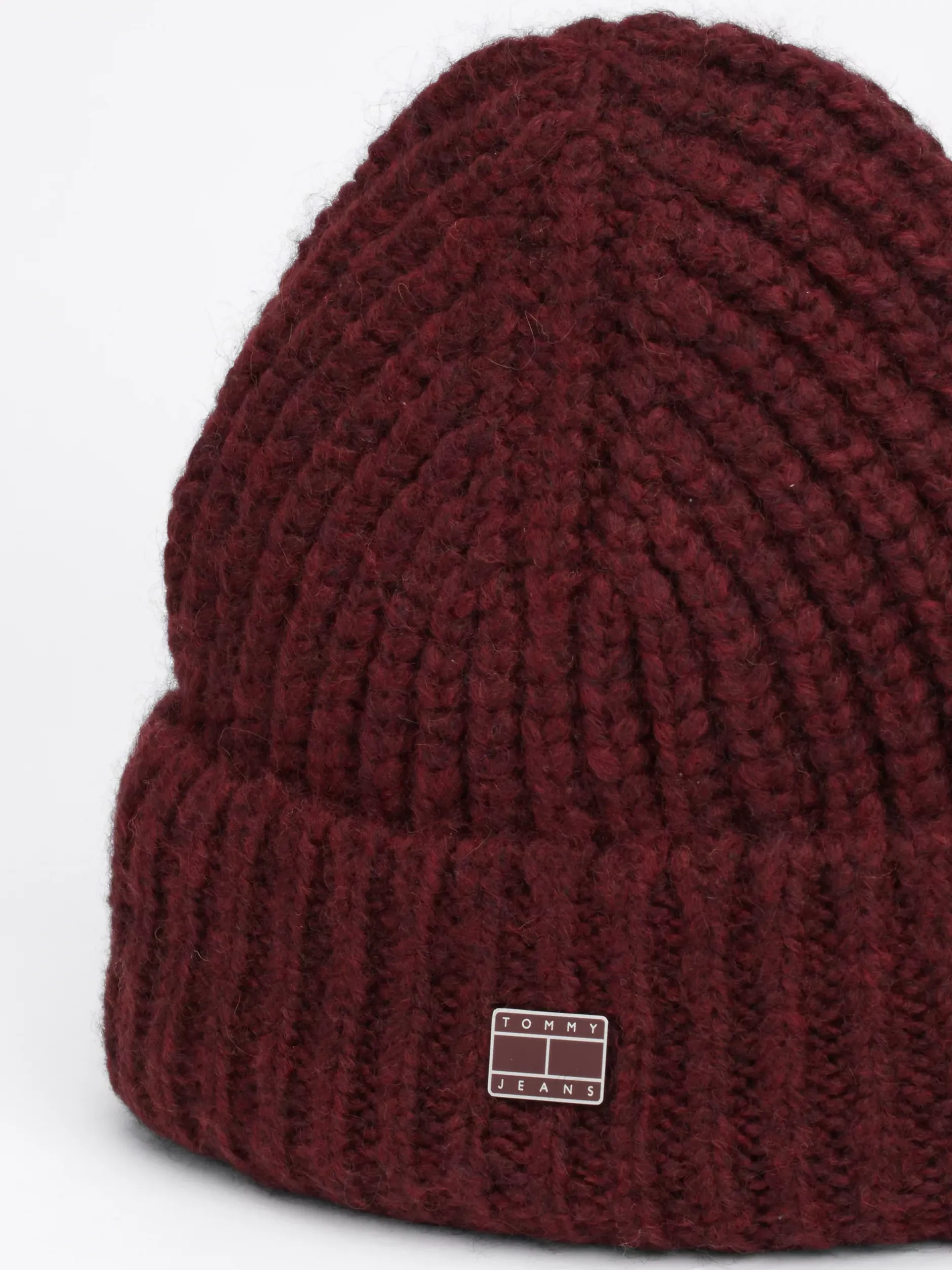 Czapki|Czapki I Szaliki*Tommy Hilfiger Czapka Beanie City Z Mieszanki Wełny DEEP ROUGE