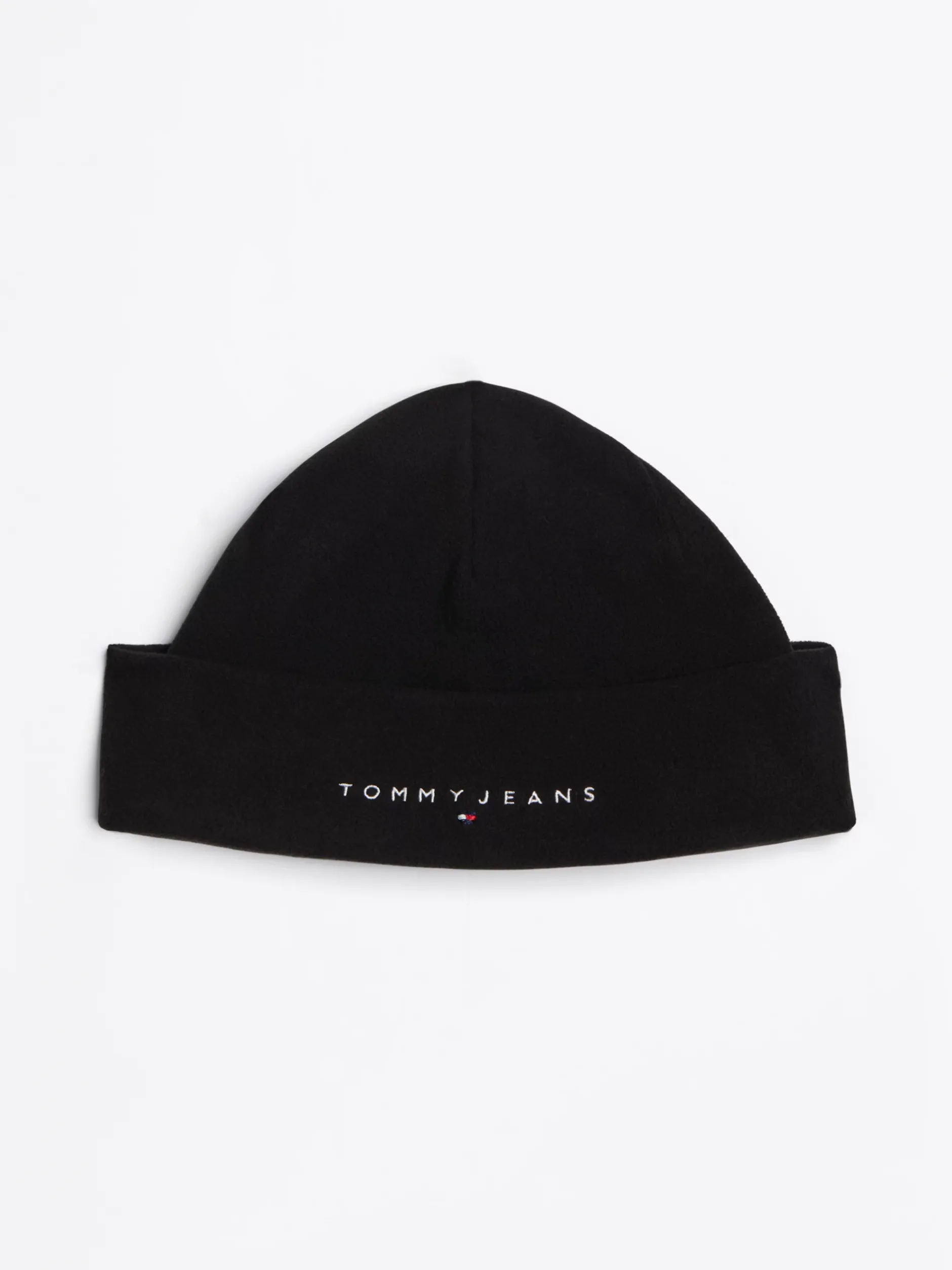 Czapki|Czapki I Szaliki*Tommy Hilfiger Czapka Beanie Z Haftowanym Logo BLACK
