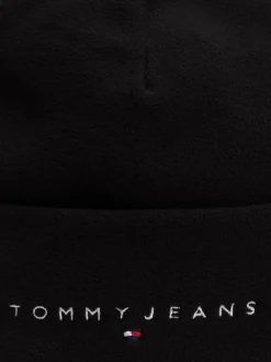 Czapki|Czapki I Szaliki*Tommy Hilfiger Czapka Beanie Z Haftowanym Logo BLACK