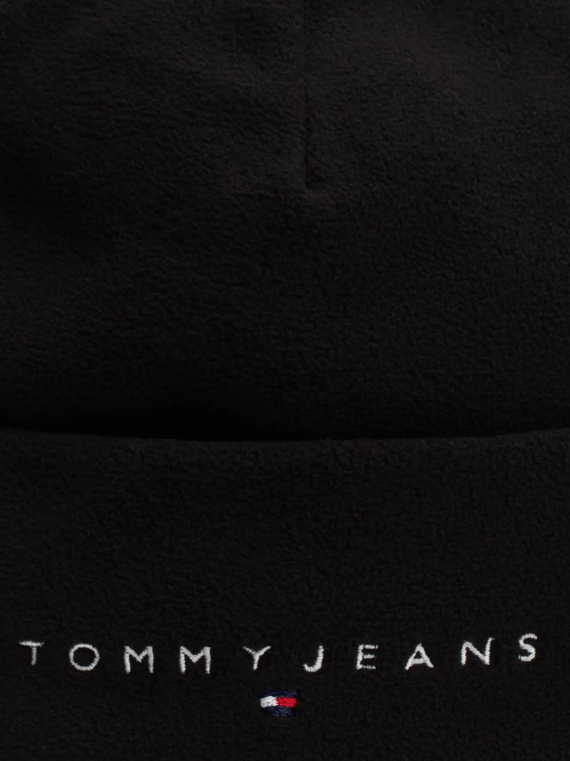 Czapki|Czapki I Szaliki*Tommy Hilfiger Czapka Beanie Z Haftowanym Logo BLACK
