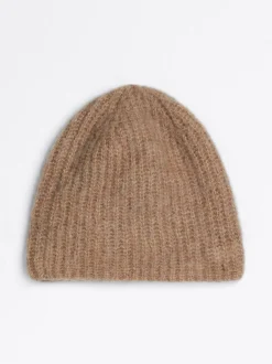 Czapki|Czapki I Szaliki*Tommy Hilfiger Czapka Beanie Z Mieszanki Wełny Z Alpaki CAMEL