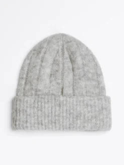 Czapki|Czapki I Szaliki*Tommy Hilfiger Czapka Beanie Z Monogramem TH LIGHT GREY MELANGE