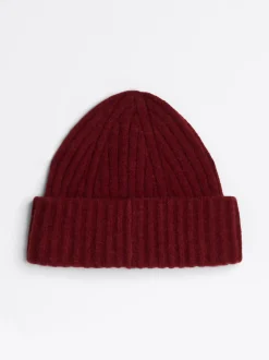 Czapki|Czapki I Szaliki*Tommy Hilfiger Czapka Beanie Z Puszystej Mieszanki Wełny ROUGE