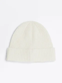 Czapki|Czapki I Szaliki*Tommy Hilfiger Czapka Beanie Z Puszystej Mieszanki Wełny ANCIENT WHITE