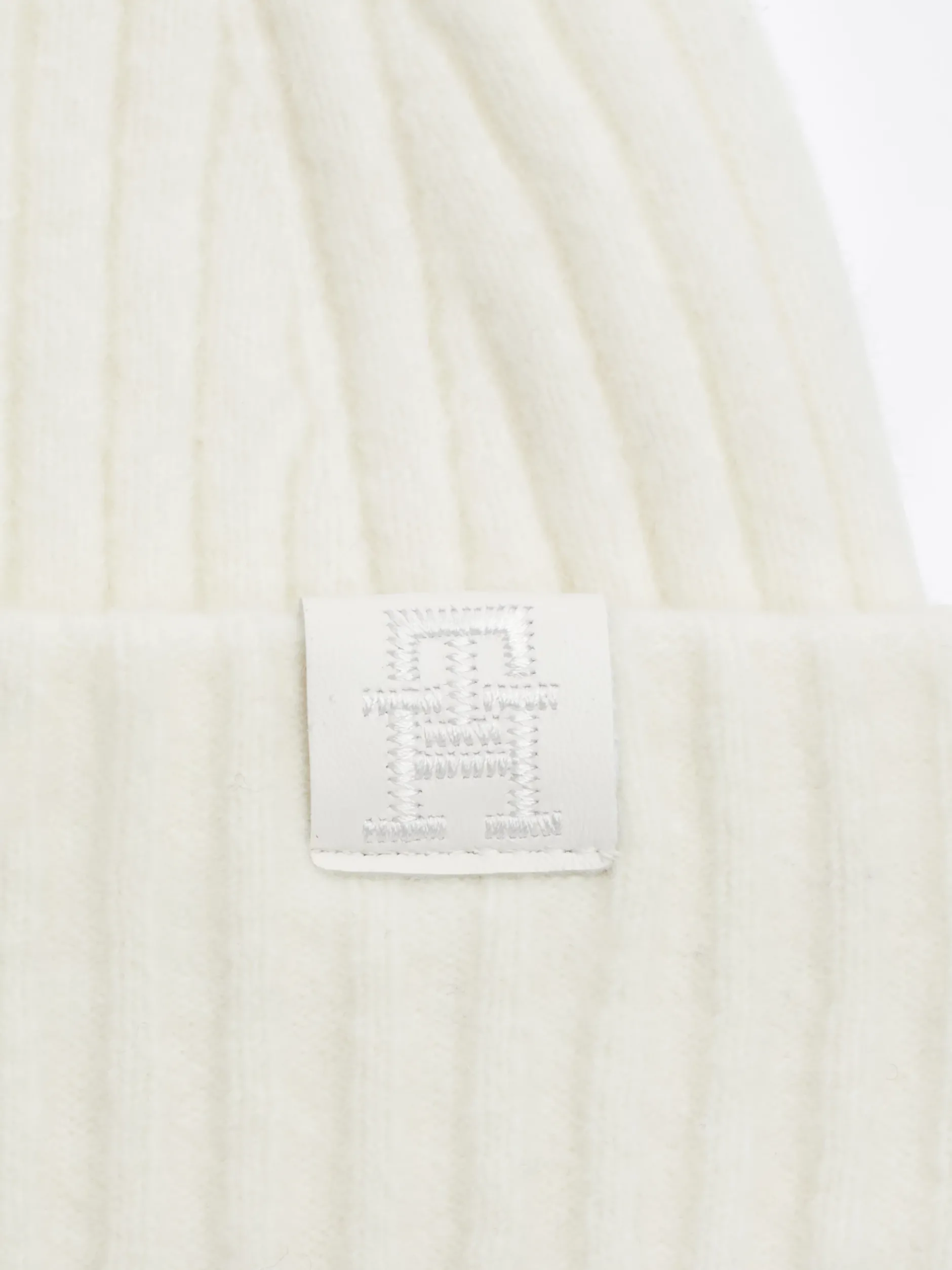 Czapki|Czapki I Szaliki*Tommy Hilfiger Czapka Beanie Z Puszystej Mieszanki Wełny ANCIENT WHITE