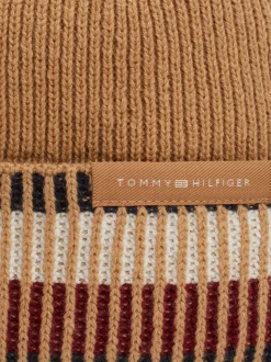 Czapki|Czapki I Szaliki*Tommy Hilfiger Czapka Typu Beanie Corporate Z Mieszanki Wełny CLASSIC KHAKI