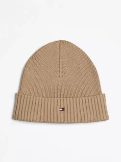 Czapki|Czapki I Szaliki*Tommy Hilfiger Czapka Typu Beanie Z Flagą BEIGE
