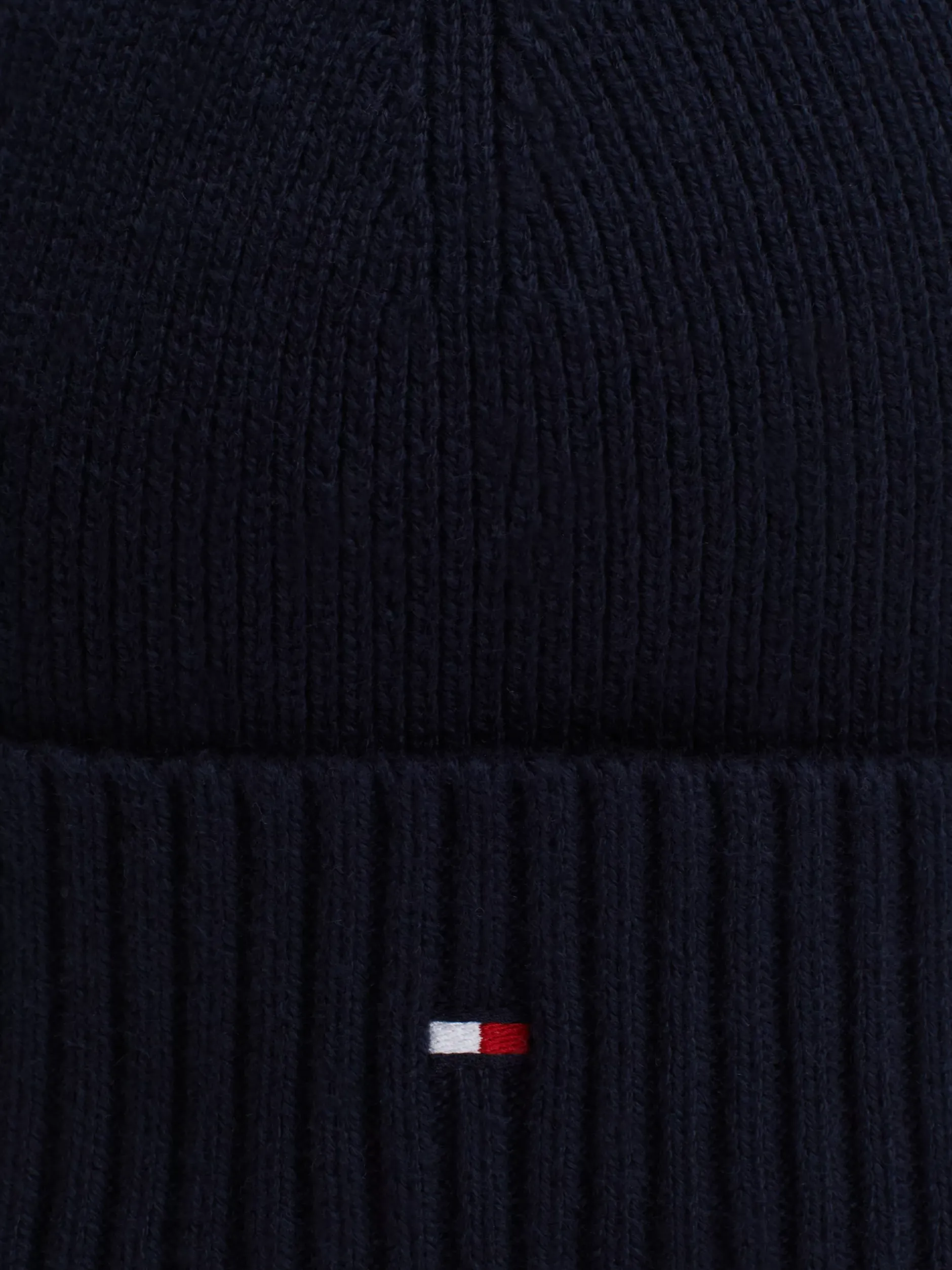 Czapki I Szaliki|Czapki*Tommy Hilfiger Czapka Typu Beanie Z Flagą SPACE BLUE