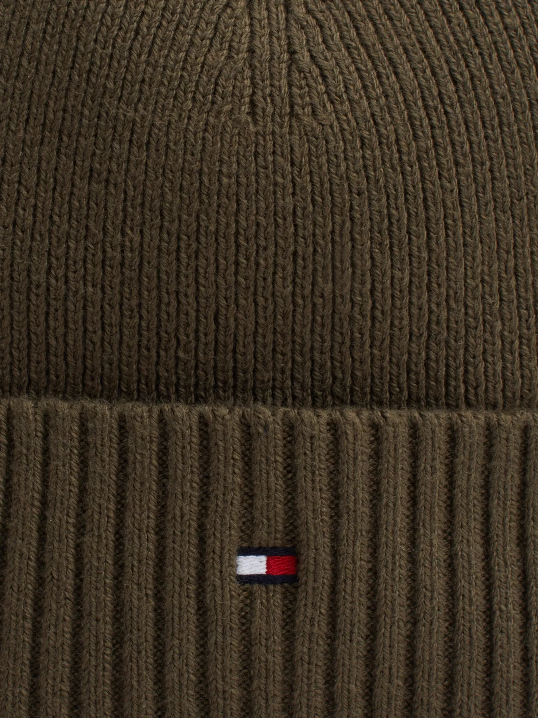 Czapki|Czapki I Szaliki*Tommy Hilfiger Czapka Typu Beanie Z Flagą ARMY GREEN