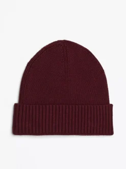 Czapki|Czapki I Szaliki*Tommy Hilfiger Czapka Typu Beanie Z Flagą DEEP ROUGE