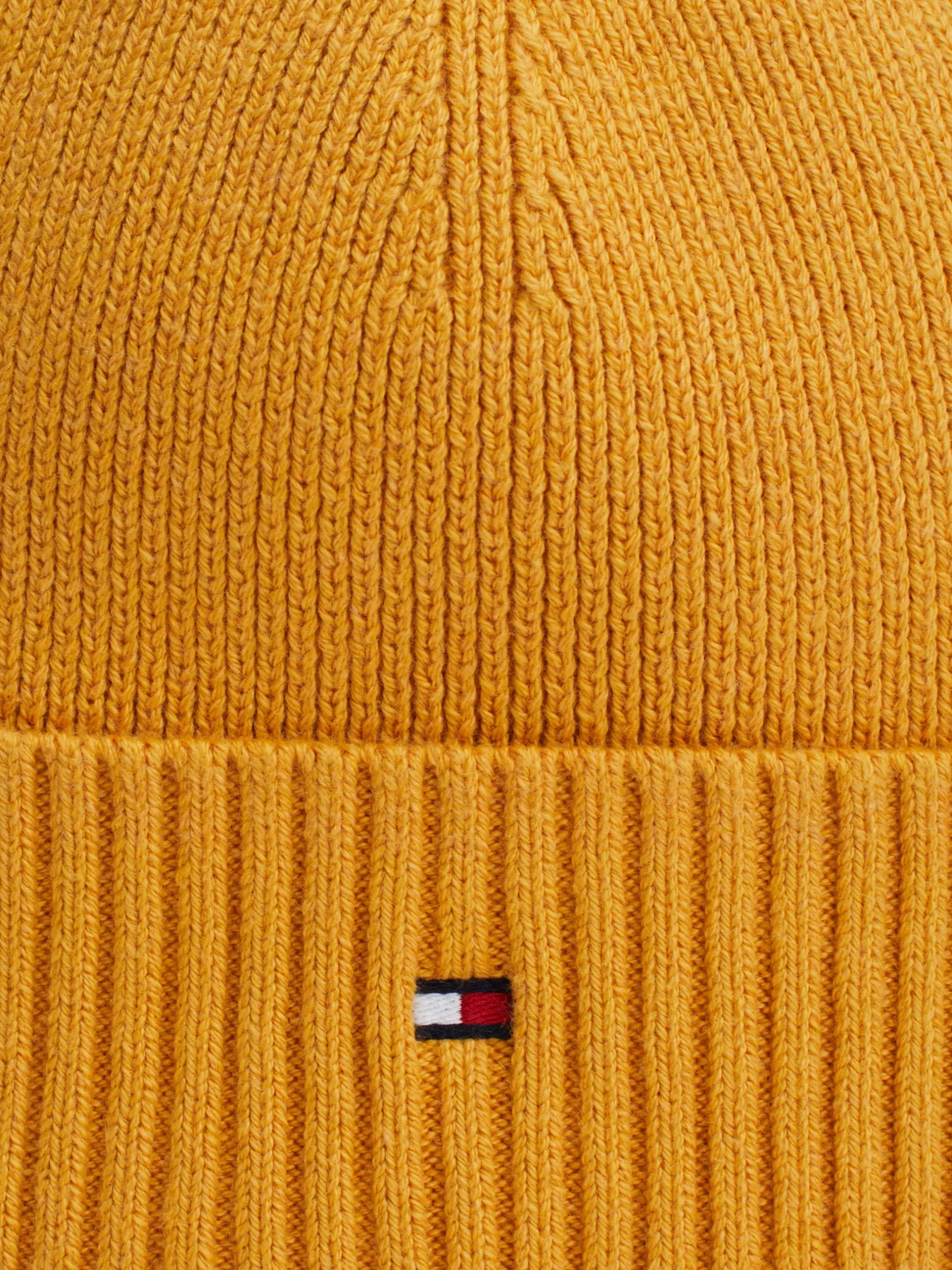 Czapki|Czapki I Szaliki*Tommy Hilfiger Czapka Typu Beanie Z Flagą CITY YELLOW