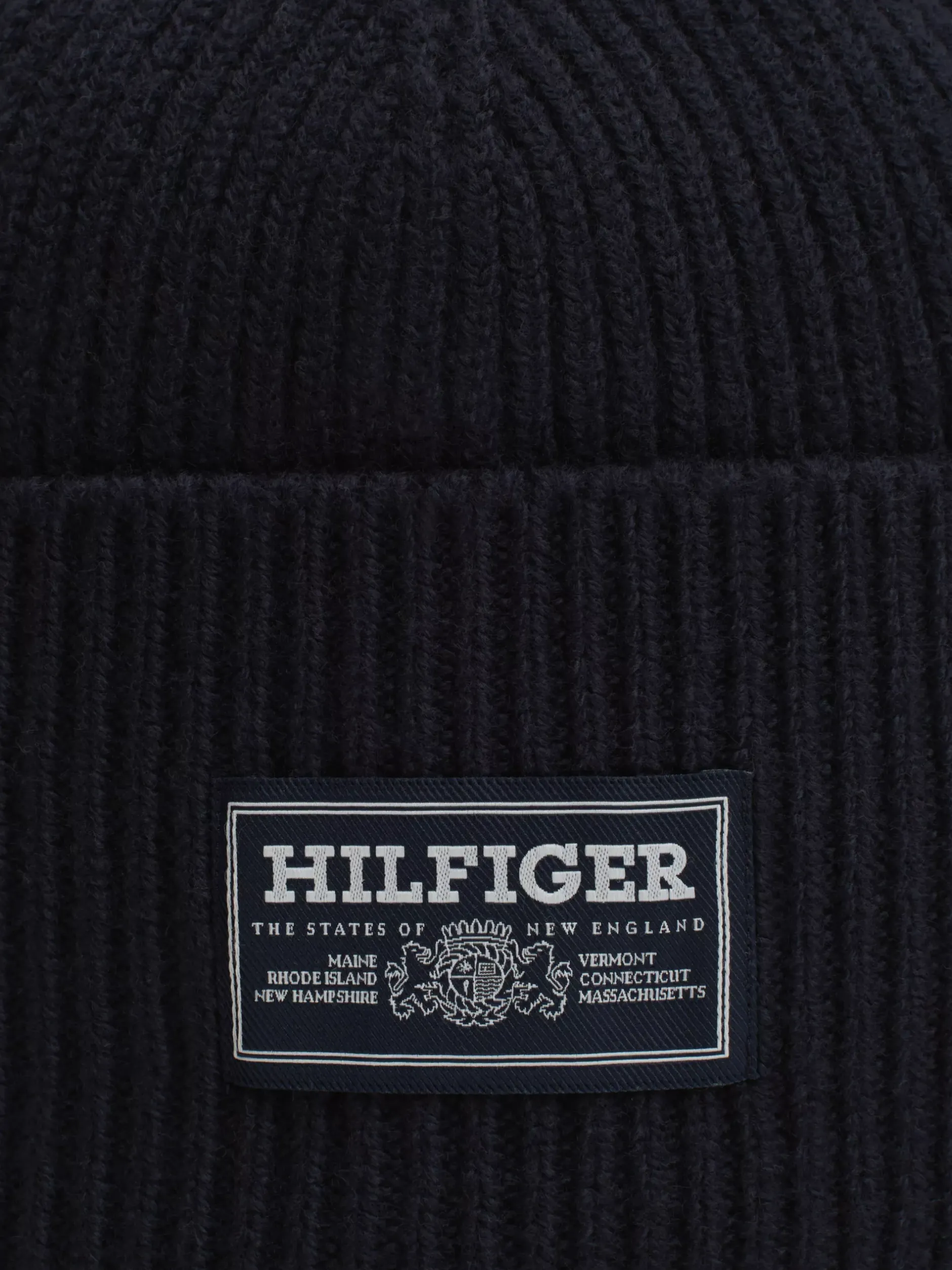 Czapki|Czapki I Szaliki*Tommy Hilfiger Czapka Typu Beanie Z Logo Hilfiger Monotype SPACE BLUE