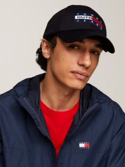 Czapki Z Daszkiem|Czapki I Szaliki*Tommy Hilfiger Czapka Z Daszkiem I Naszywką Z Logo Heritage BLACK