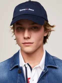 Czapki Z Daszkiem|Czapki I Szaliki*Tommy Hilfiger Czapka Z Daszkiem Z Bawełny TWILIGHT NAVY