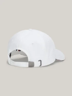 Czapki Z Daszkiem|Czapki I Szaliki*Tommy Hilfiger Czapka Z Daszkiem Z Flagą OPTIC WHITE