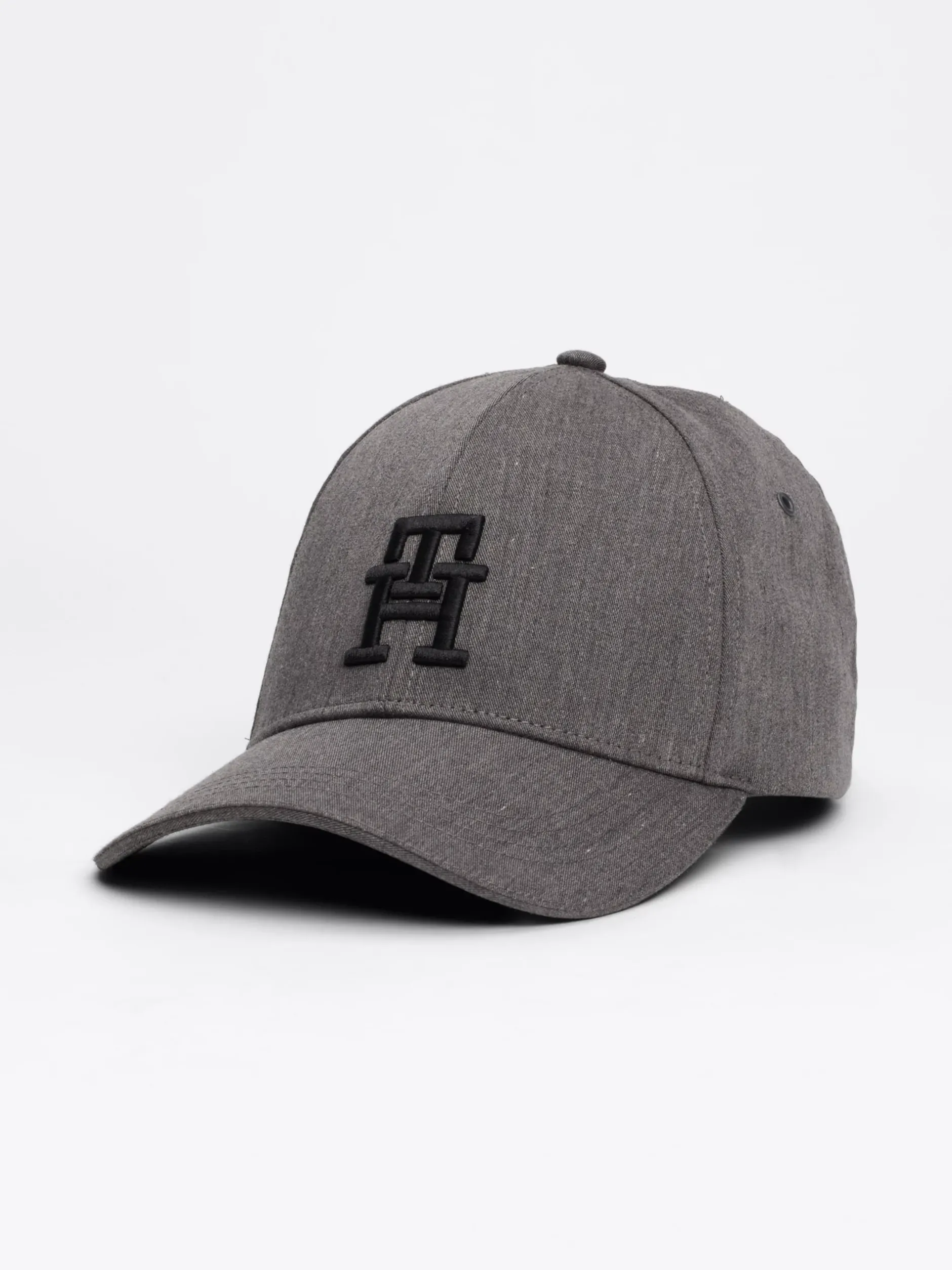 Czapki Z Daszkiem|Czapki I Szaliki*Tommy Hilfiger Czapka Z Daszkiem Z Haftem Z Monogramem TH BLACK