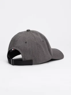 Czapki Z Daszkiem|Czapki I Szaliki*Tommy Hilfiger Czapka Z Daszkiem Z Haftem Z Monogramem TH BLACK