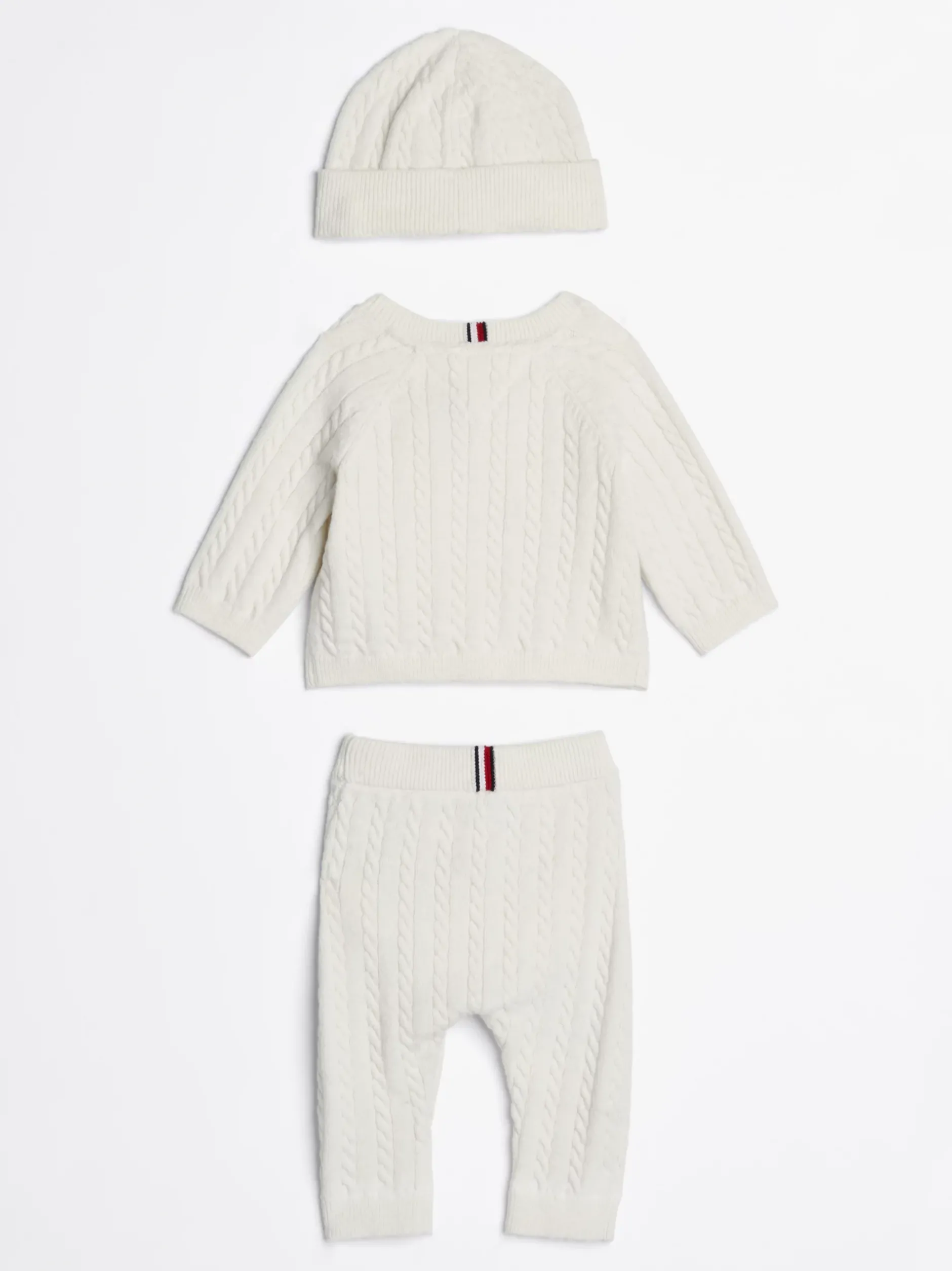 Dziewczynki|Chłopcy*Tommy Hilfiger 3-częściowy Zestaw Na Prezent IVORY PETAL