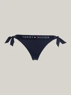 Stroje Kąpielowe*Tommy Hilfiger Dół Od Bikini Wiązany Po Bokach DESERT SKY