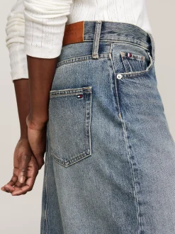 Spódnice*Tommy Hilfiger Denimowa Spódnica Midi Z Wysokim Stanem MEG