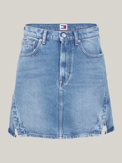 Spódnice*Tommy Hilfiger Denimowa Spódnica Mini DENIM LIGHT