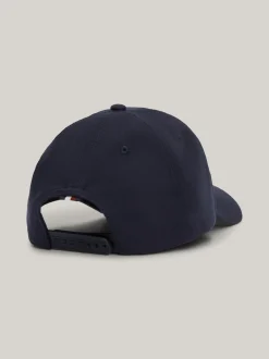 Czapki I Szaliki|Czapki Z Daszkiem*Tommy Hilfiger Dżersejowa Sześciopanelowa Bejsbolówka Z Logo SPACE BLUE