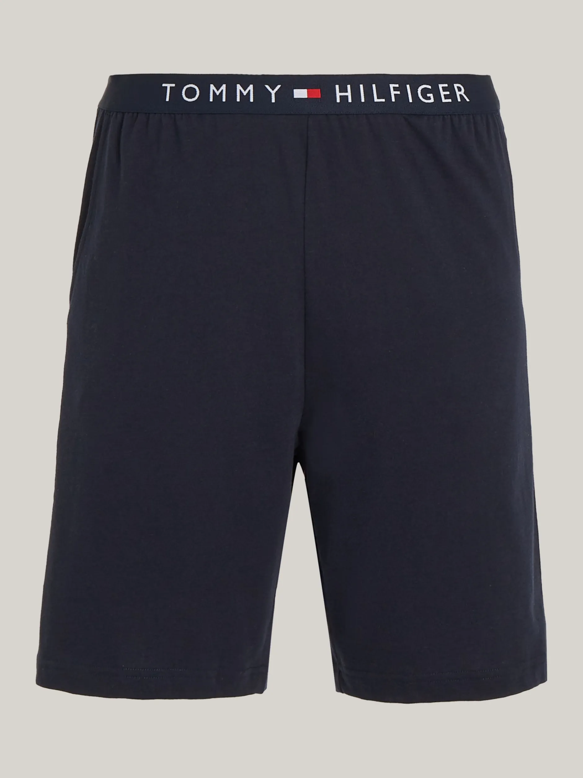 Stroje Domowe*Tommy Hilfiger Dżersejowe Szorty Z Logo DESERT SKY