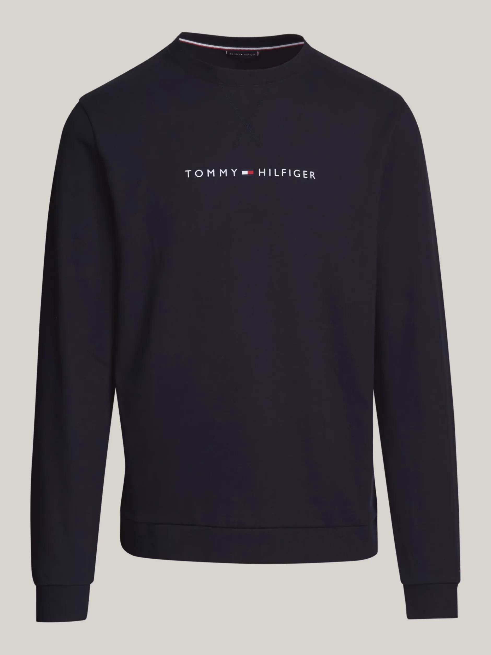 Stroje Domowe*Tommy Hilfiger Domowa Bluza TH Original Z Logo DESERT SKY