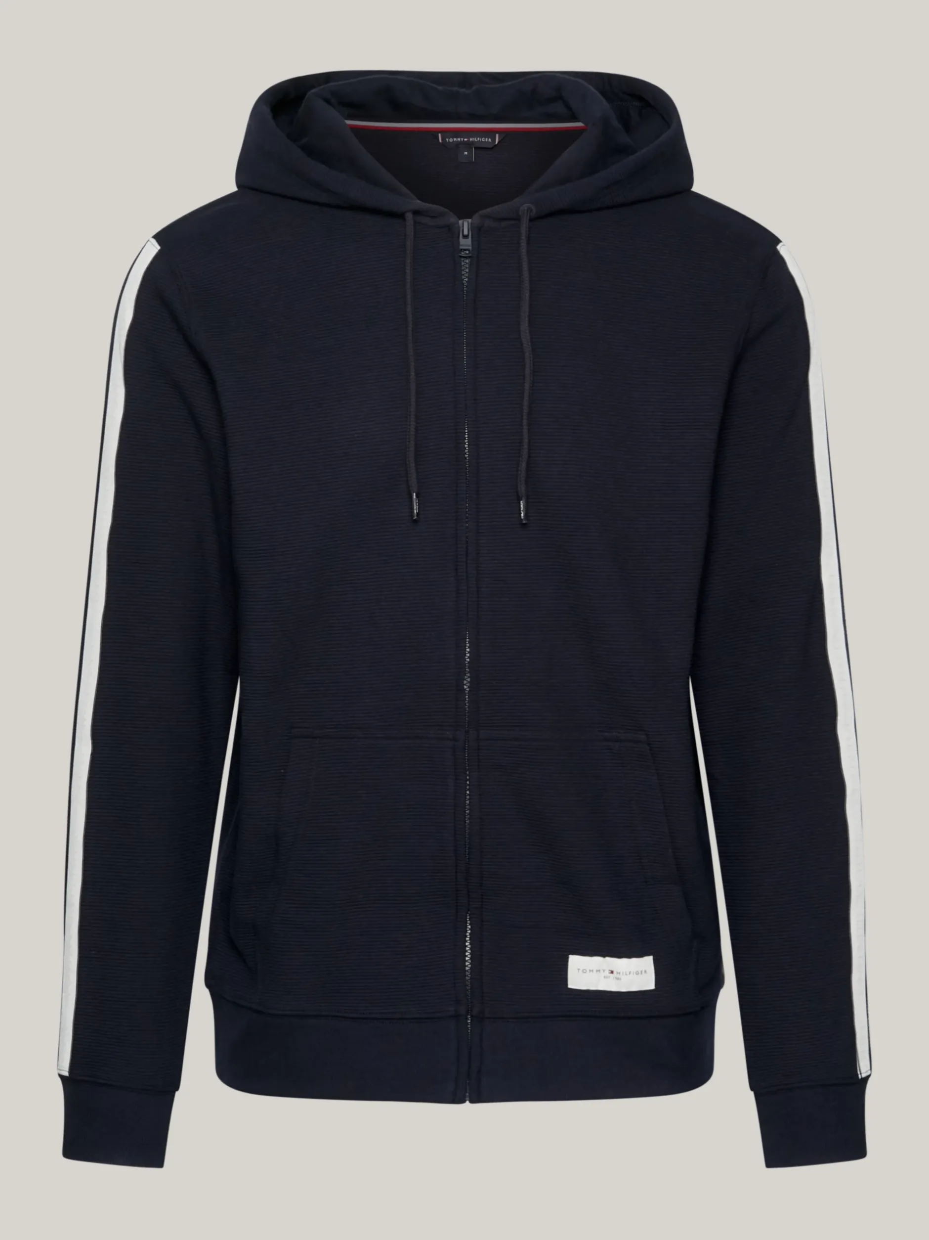 Stroje Domowe*Tommy Hilfiger Domowa Bluza Z Kapturem TH Established DESERT SKY