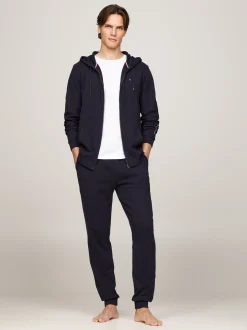 Stroje Domowe*Tommy Hilfiger Domowe Joggery TH Original Z Logo DESERT SKY