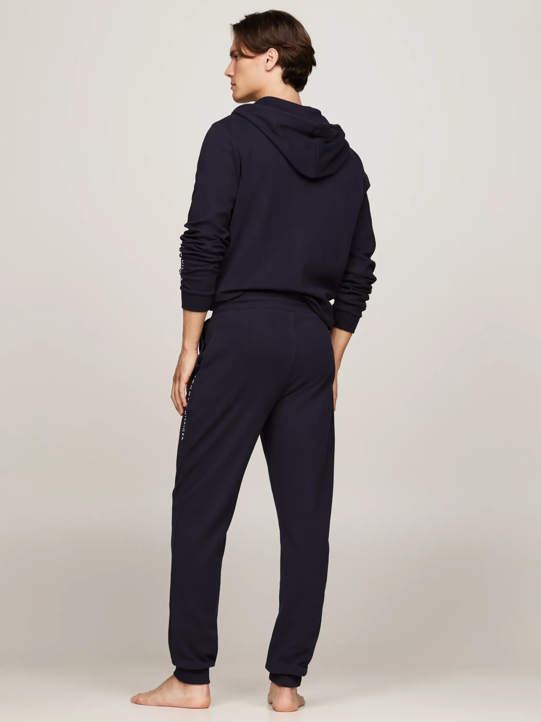 Stroje Domowe*Tommy Hilfiger Domowe Joggery TH Original Z Logo DESERT SKY