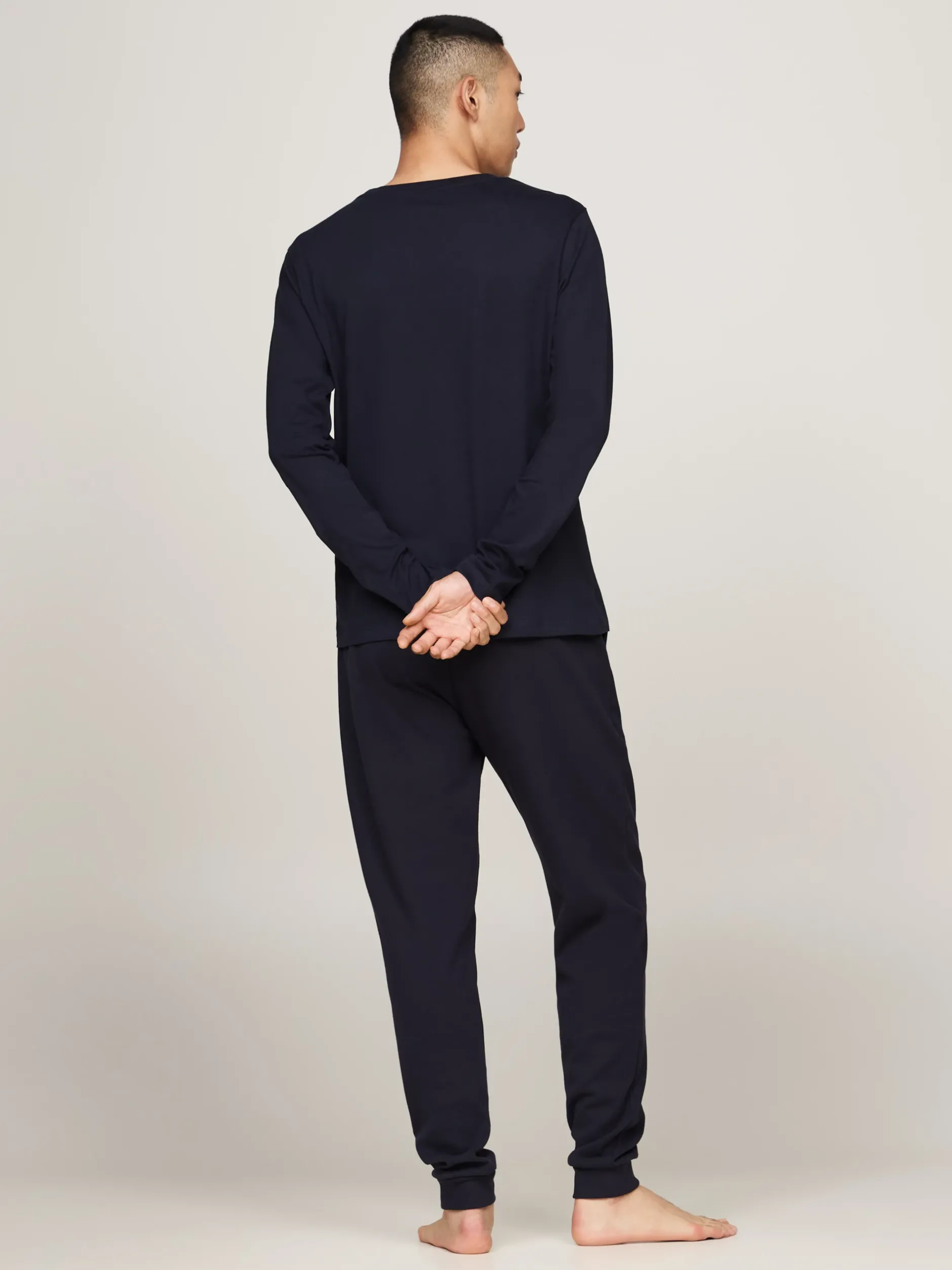 Stroje Domowe*Tommy Hilfiger Domowy Longsleeve TH Original DESERT SKY