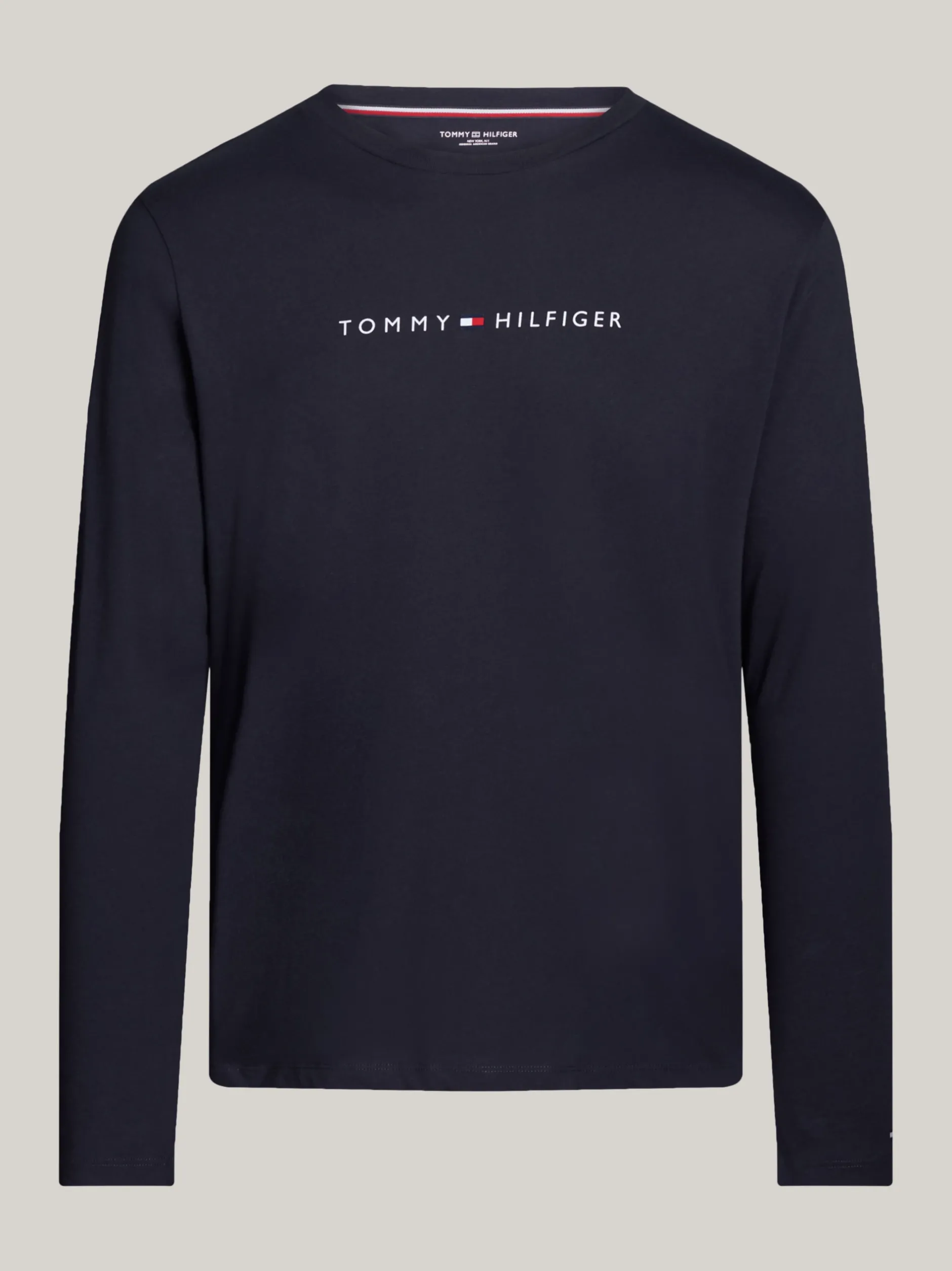 Stroje Domowe*Tommy Hilfiger Domowy Longsleeve TH Original DESERT SKY