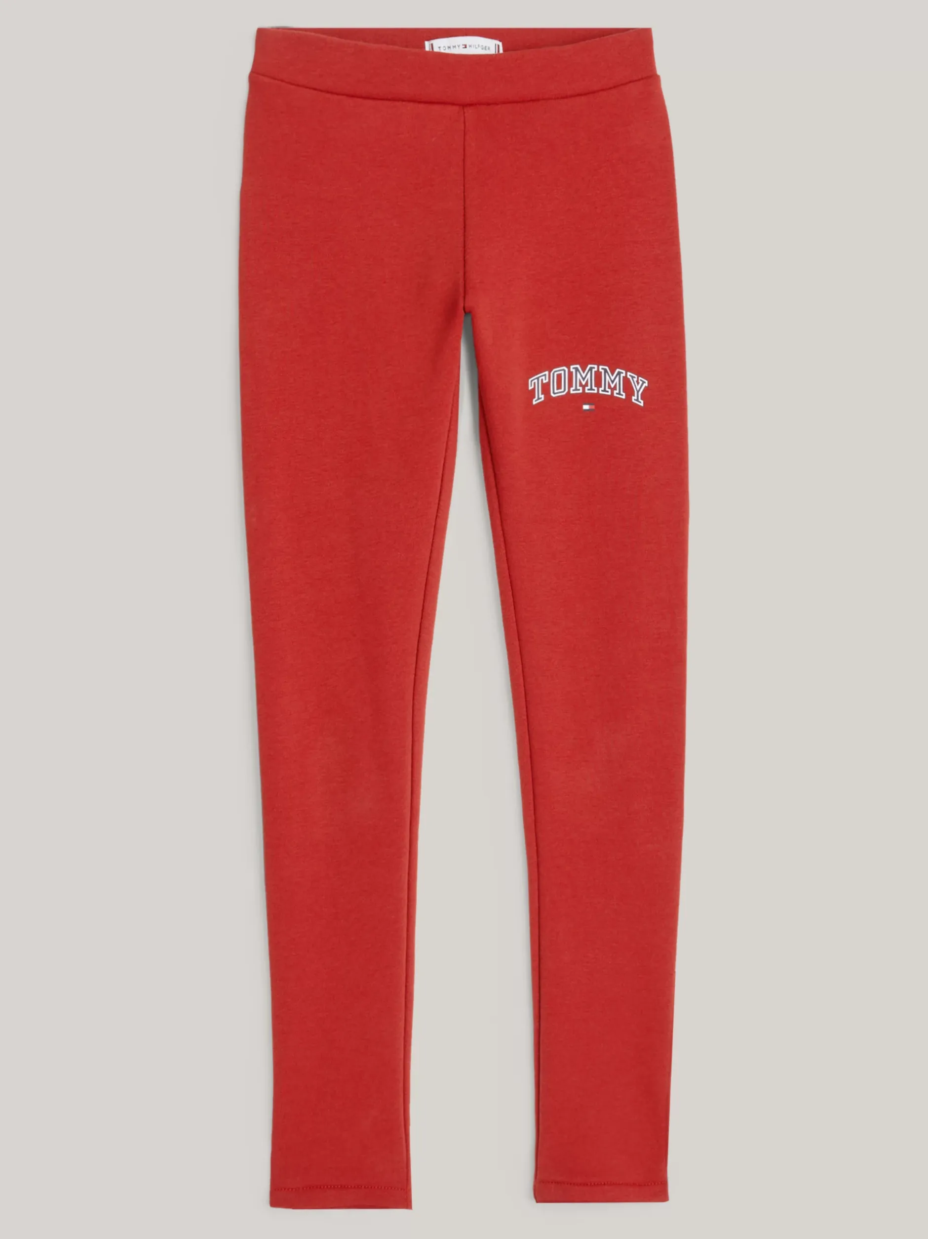 Spodnie, Szorty I Spódnice*Tommy Hilfiger Dopasowane Legginsy O Pełnej Długości DARK MAGMA