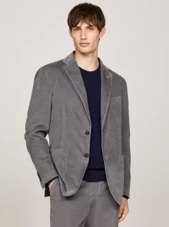 Garnitury I Kostiumy*Tommy Hilfiger Dwuczęściowy Aksamitny Garnitur GREY