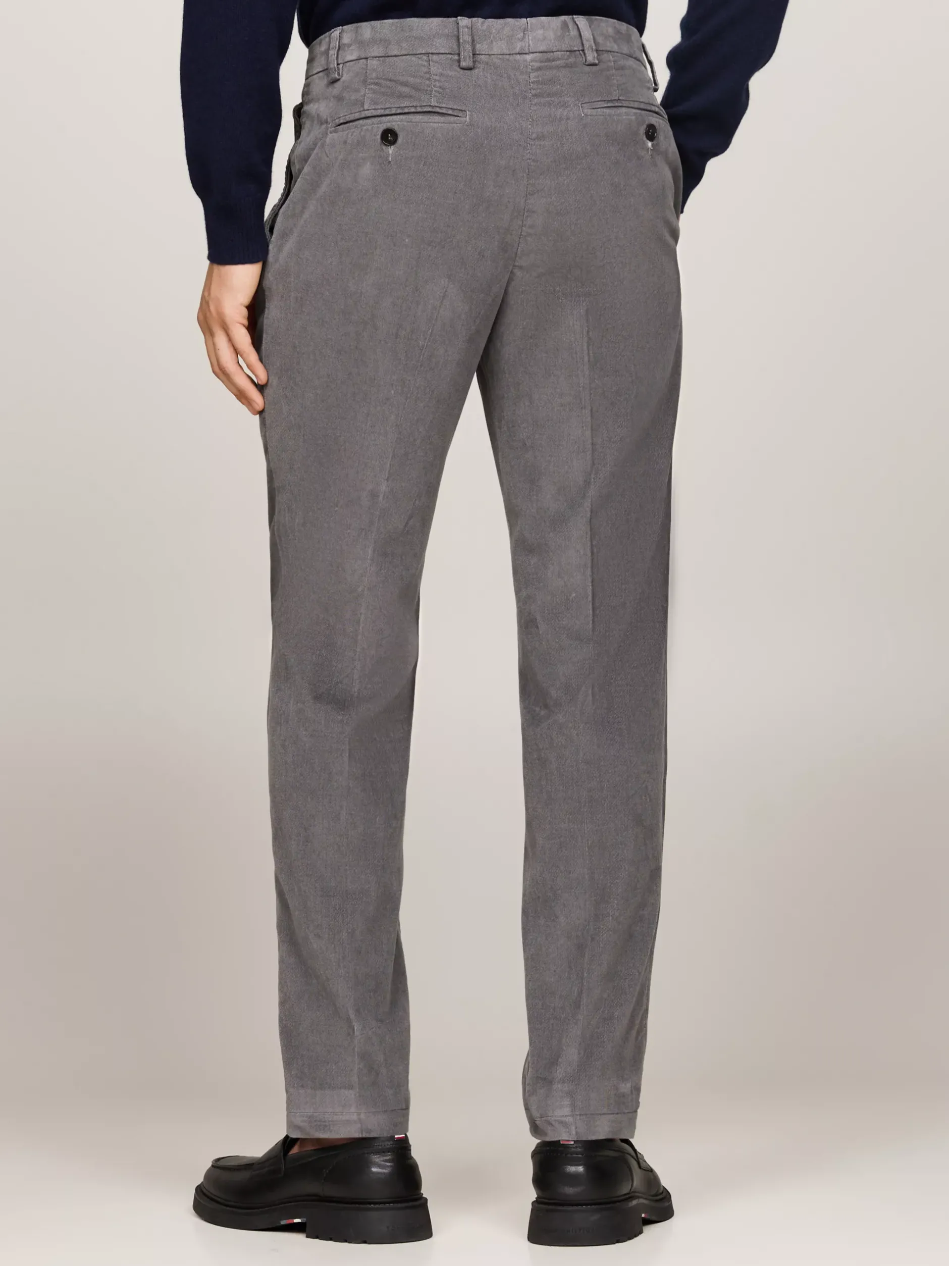 Garnitury I Kostiumy*Tommy Hilfiger Dwuczęściowy Aksamitny Garnitur GREY