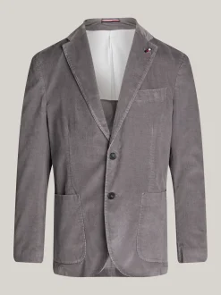 Garnitury I Kostiumy*Tommy Hilfiger Dwuczęściowy Aksamitny Garnitur GREY