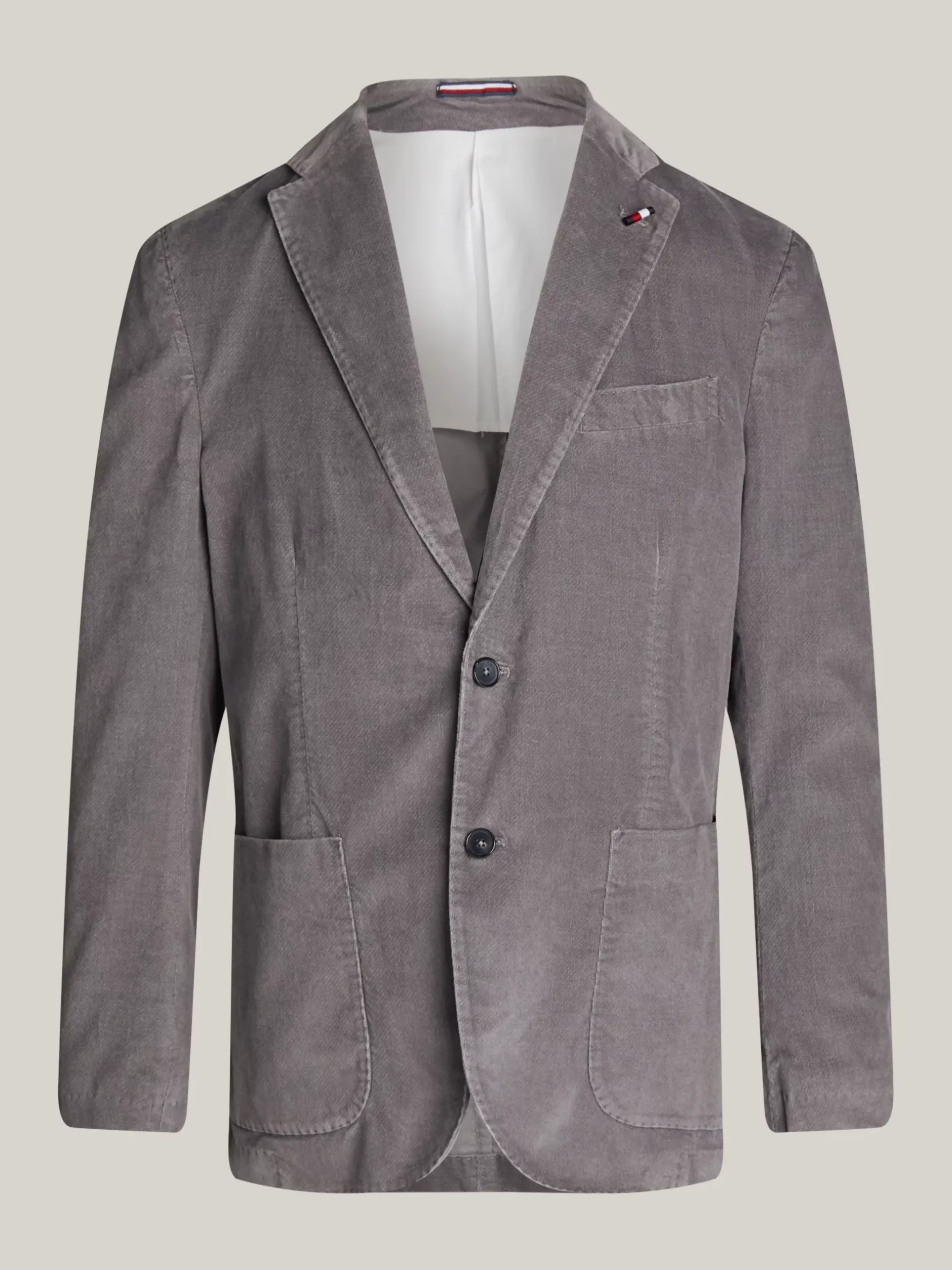 Garnitury I Kostiumy*Tommy Hilfiger Dwuczęściowy Aksamitny Garnitur GREY