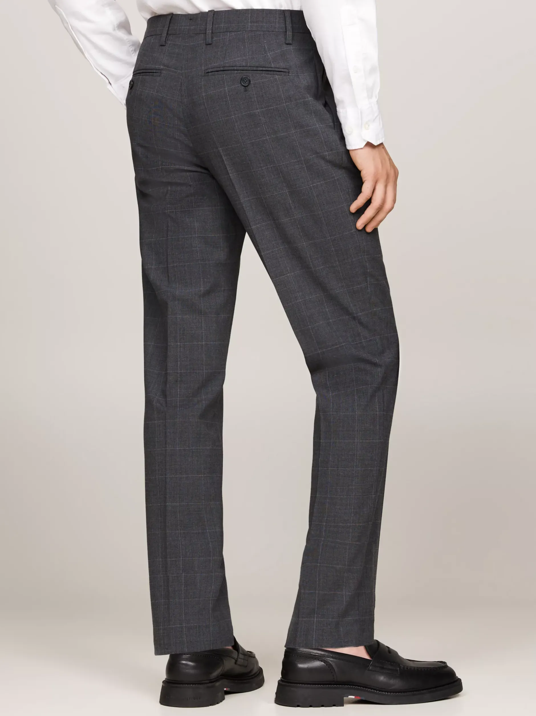 Garnitury I Kostiumy*Tommy Hilfiger Dwuczęściowy Garnitur W Kratę GREY