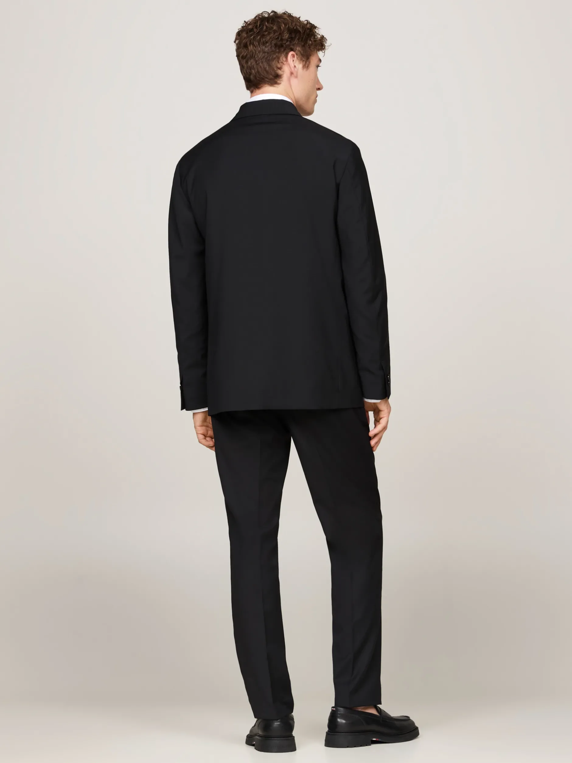 Garnitury I Kostiumy|Marynarki*Tommy Hilfiger Dwurzędowa Marynarka BLACK
