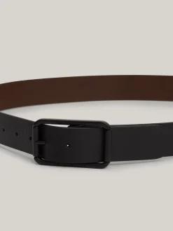 Paski*Tommy Hilfiger Dwustronny Pasek Skórzany BLACK / COGNAC