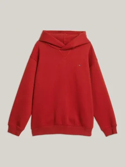 Bluzy Dresowe I Z Kapturem|Bluzy Dresowe I Z Kapturem*Tommy Hilfiger Dzianinowa Bluza Essential Z Kapturem DARK MAGMA