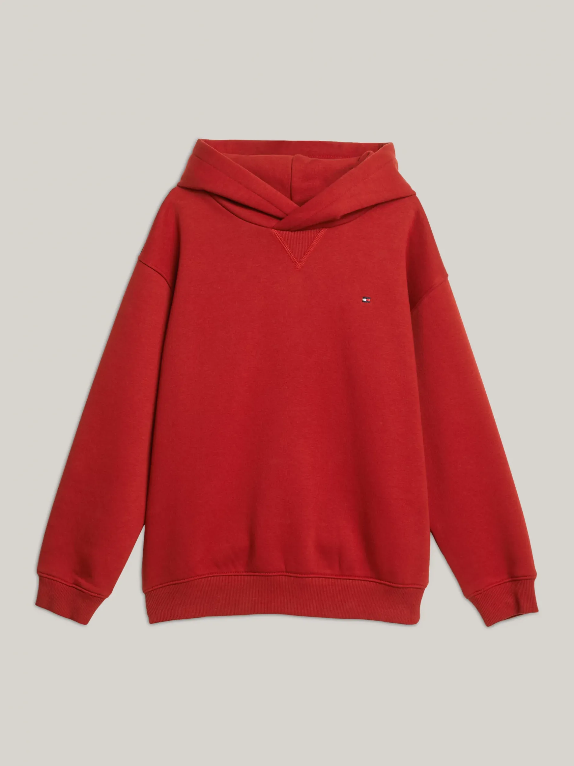 Bluzy Dresowe I Z Kapturem|Bluzy Dresowe I Z Kapturem*Tommy Hilfiger Dzianinowa Bluza Essential Z Kapturem DARK MAGMA
