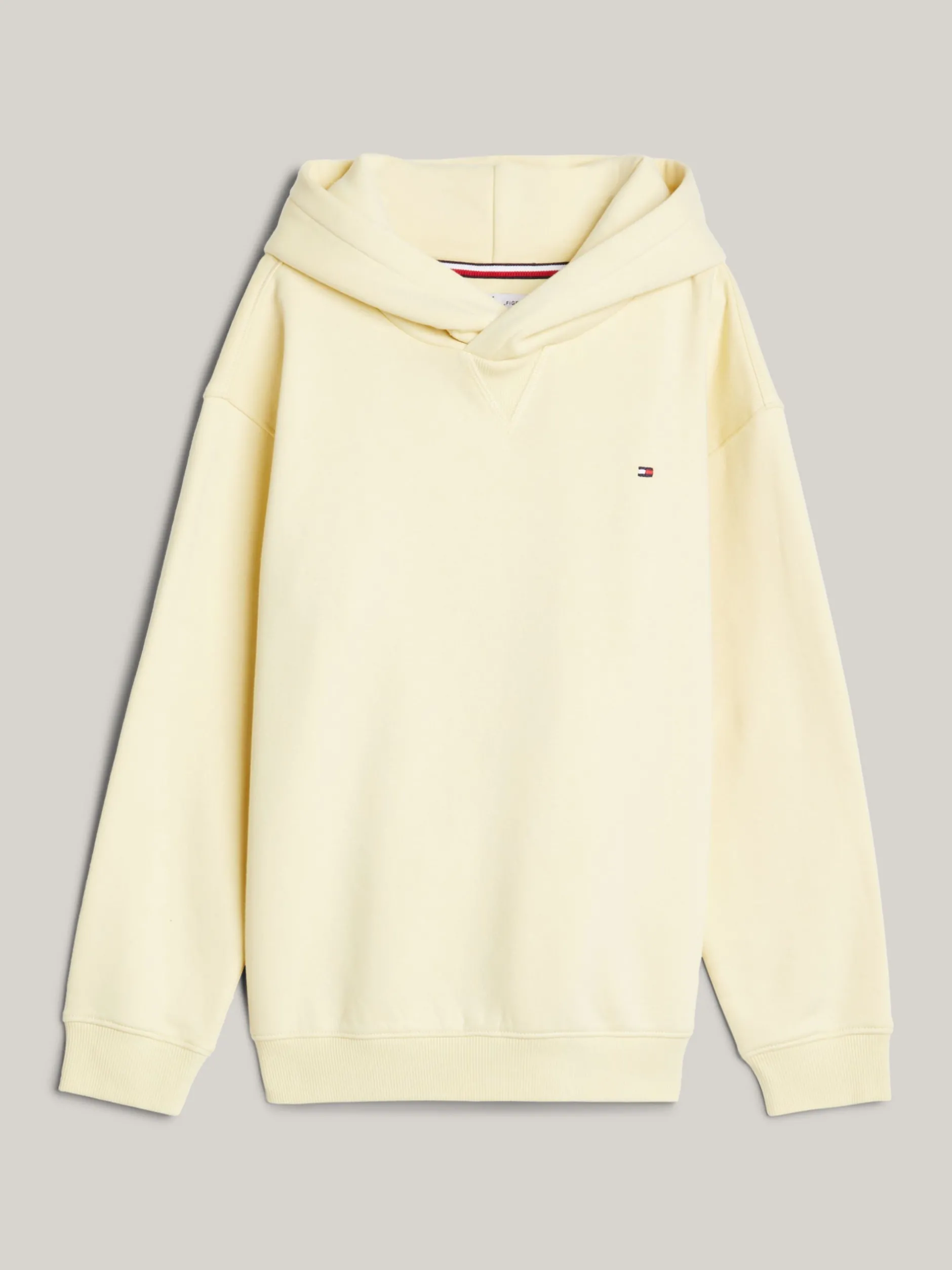 Bluzy Dresowe I Z Kapturem|Bluzy Dresowe I Z Kapturem*Tommy Hilfiger Dzianinowa Bluza Essential Z Kapturem LEMON ZEST