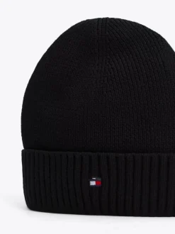 Obuwie I Akcesoria|Obuwie I Akcesoria*Tommy Hilfiger Dziecięca Czapka Typu Beanie Z Linii Essential BLACK