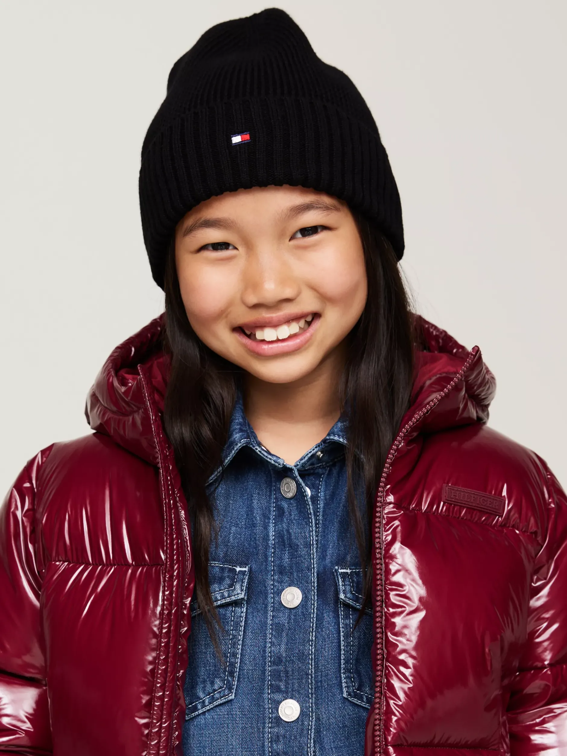 Obuwie I Akcesoria|Obuwie I Akcesoria*Tommy Hilfiger Dziecięca Czapka Typu Beanie Z Linii Essential BLACK