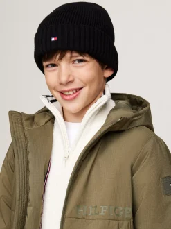 Obuwie I Akcesoria|Obuwie I Akcesoria*Tommy Hilfiger Dziecięca Czapka Typu Beanie Z Linii Essential BLACK